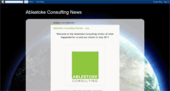 Desktop Screenshot of ablestokeconsultingnews.blogspot.com