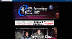 Desktop Screenshot of encuentros2012.blogspot.com