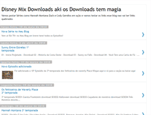 Tablet Screenshot of disneymix-downloads.blogspot.com