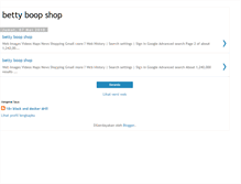 Tablet Screenshot of bettyboopshop.blogspot.com