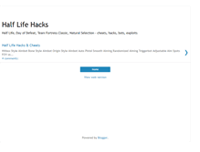 Tablet Screenshot of half-life-hacks.blogspot.com