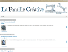 Tablet Screenshot of lafamillecreative.blogspot.com