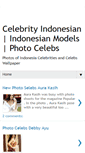 Mobile Screenshot of celebrity-indonesian.blogspot.com