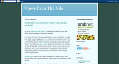 Desktop Screenshot of nileviews.blogspot.com