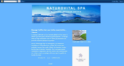 Desktop Screenshot of naturovitalspa.blogspot.com