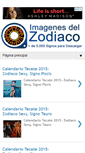 Mobile Screenshot of imagenes-zodiacales.blogspot.com