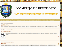 Tablet Screenshot of complejodeherodoto.blogspot.com