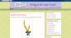 Desktop Screenshot of mcgillinc.blogspot.com