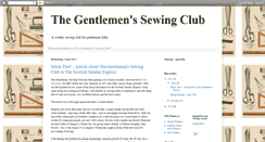 Desktop Screenshot of gentlemensewing.blogspot.com