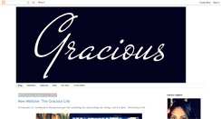 Desktop Screenshot of graciousmagazine.blogspot.com