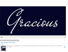 Tablet Screenshot of graciousmagazine.blogspot.com