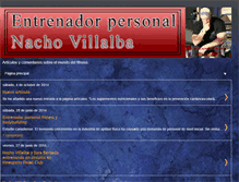Tablet Screenshot of nachovillalba.blogspot.com