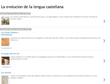 Tablet Screenshot of evolucioncastellana.blogspot.com