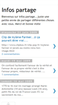 Mobile Screenshot of infospartage.blogspot.com