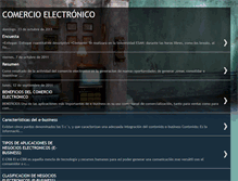 Tablet Screenshot of comercioelectronicoue.blogspot.com