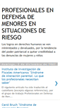 Mobile Screenshot of defensamenoresenriesgo.blogspot.com