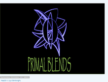 Tablet Screenshot of primalblends.blogspot.com