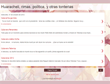 Tablet Screenshot of huaracheli.blogspot.com