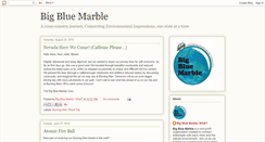Desktop Screenshot of bigbluemarbleinc.blogspot.com