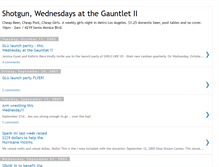 Tablet Screenshot of gauntletwednesday.blogspot.com