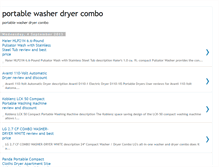 Tablet Screenshot of bestportablewasherdryercombos.blogspot.com