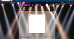 Desktop Screenshot of conhecajullie.blogspot.com