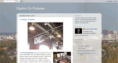 Desktop Screenshot of daytononpurpose.blogspot.com