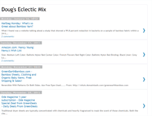 Tablet Screenshot of dougseclecticmix.blogspot.com