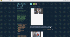 Desktop Screenshot of educationisthebestmedicine.blogspot.com