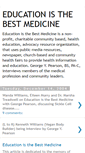 Mobile Screenshot of educationisthebestmedicine.blogspot.com