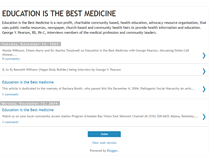 Tablet Screenshot of educationisthebestmedicine.blogspot.com