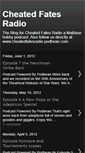 Mobile Screenshot of cheatedfatesradio.blogspot.com