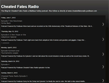 Tablet Screenshot of cheatedfatesradio.blogspot.com