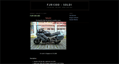 Desktop Screenshot of fjr1300sale.blogspot.com