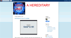 Desktop Screenshot of hictsci211gene.blogspot.com