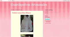 Desktop Screenshot of guardapolvosartesanales.blogspot.com