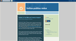 Desktop Screenshot of fortius-publiusredux.blogspot.com