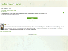 Tablet Screenshot of nutterresidence.blogspot.com