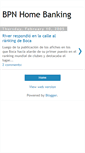 Mobile Screenshot of bpnhomebanking.blogspot.com
