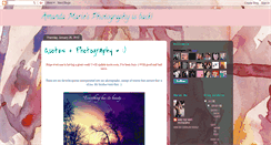 Desktop Screenshot of amandamariesphotographyblog.blogspot.com