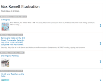 Tablet Screenshot of maxkornell.blogspot.com