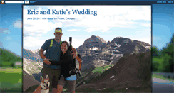 Desktop Screenshot of ericandkatiewedding2011.blogspot.com