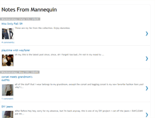 Tablet Screenshot of notefrommannequin.blogspot.com