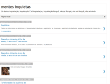 Tablet Screenshot of mentes-in-quietas.blogspot.com