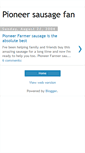 Mobile Screenshot of pioneersausage.blogspot.com
