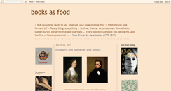 Desktop Screenshot of booksasfood.blogspot.com