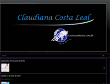 Tablet Screenshot of claudianacosta.blogspot.com