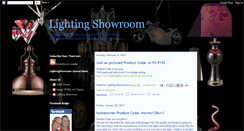 Desktop Screenshot of lightingshowroom.blogspot.com