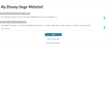 Tablet Screenshot of disney-sega.blogspot.com