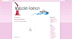 Desktop Screenshot of nailpolishfashion.blogspot.com